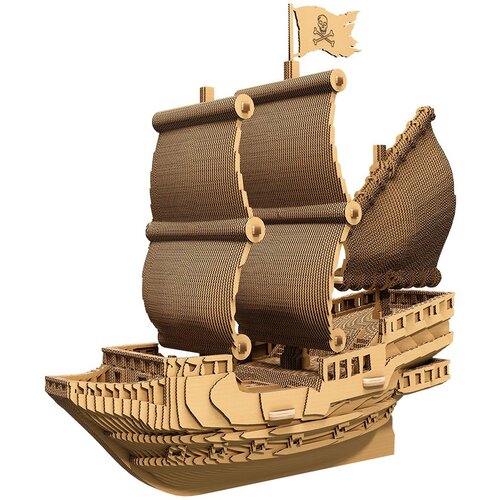 Cartonic 3D puzzle Gusarski Brod Slike