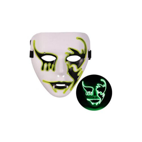 Smania LED maska za Noć vještica - Phantom Green Cijene