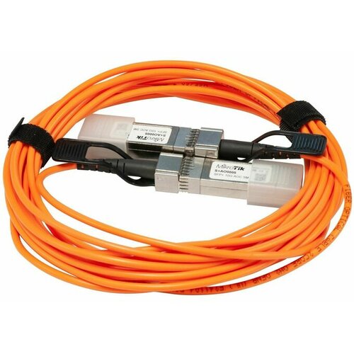 MikroTik S+AO0005, SFP+ Active Optics Direct Attach Cable, 5m ( 1817 ) Cene