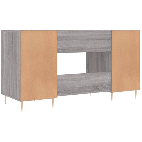  Radni stol boja hrasta sonome 140x50x75 cm konstruirano drvo Slike