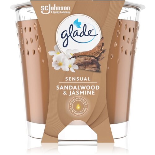 Glade Sensual Sandalwood & Jasmine dišeča sveča 129 g Cene