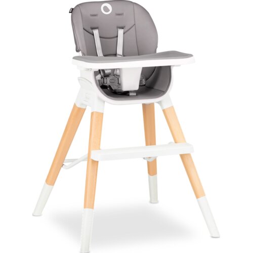 Lionelo Hranilica 4u1 MONA STONE (6m+/visoka hranilica do 15kg/niska stolica do 25kg/barska stolica do 75kg) - OUTLET - Fali 1 nogica Slike