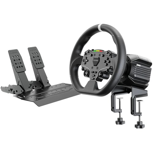 Moza R5 Pro RS105 dirkalni komplet z volanom in pedali za PC Slike