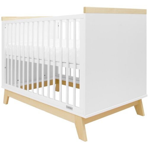 New Baby Krevetić 2u1 Marcus white/natural Slike