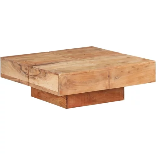  Klubska mizica 80x80x28 cm trakacijev les