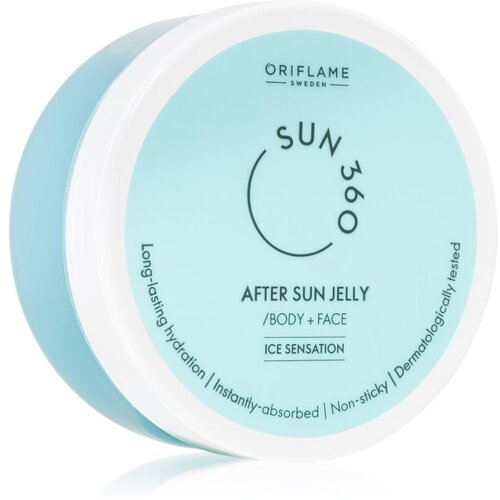 Oriflame Sun 360 raslađujući gel poslije sunčanja za tijelo i lice 150 ml Slike