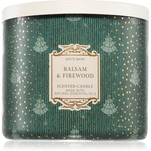 Bath &amp;amp; Body Works Balsam &amp;amp; Firewood mirisna svijeća 411 g Slike