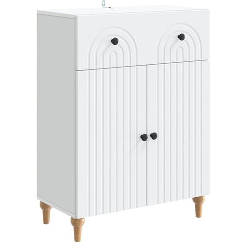 vidaXL Kreveta Bijela 66 x 34 5 x 90 cm Konstruirano drvo - Bijela Cijene