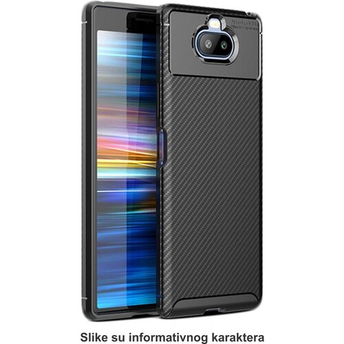  Apple MCTK74-X/XS * Futrola Carbon Fiber Silicone Black (279.) Cene