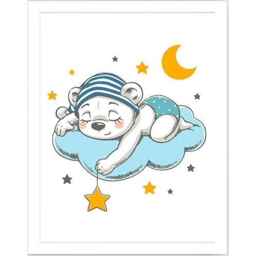 Wallity Otroška slika 24x29 cm Teddy – Wallity Cene