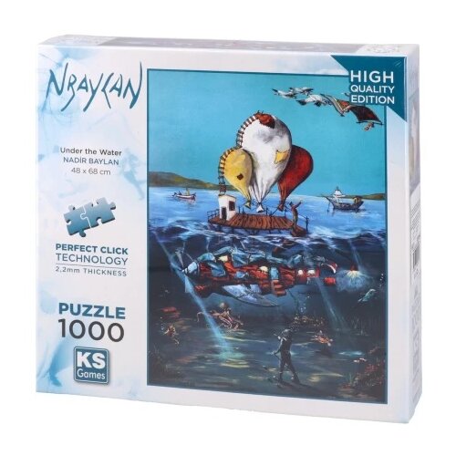  Nraylan slagalica ispod vode 1000 delova ( 882173 ) Slike
