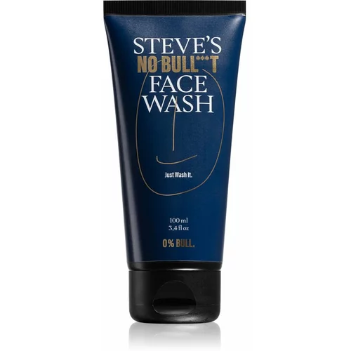 Steve's No Bull***t Face Wash gel za čišćenje za lice za muškarce 100 ml