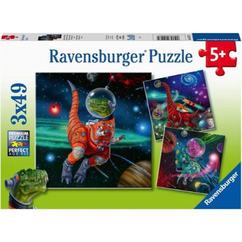 Ravensburger puzzle (slagalice) - Dinosaurusi u svemiru Slike