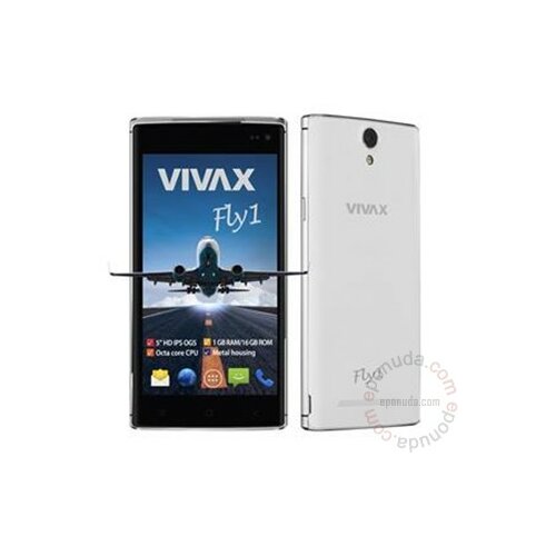 Vivax SMART Fly 1 white mobilni telefon Slike