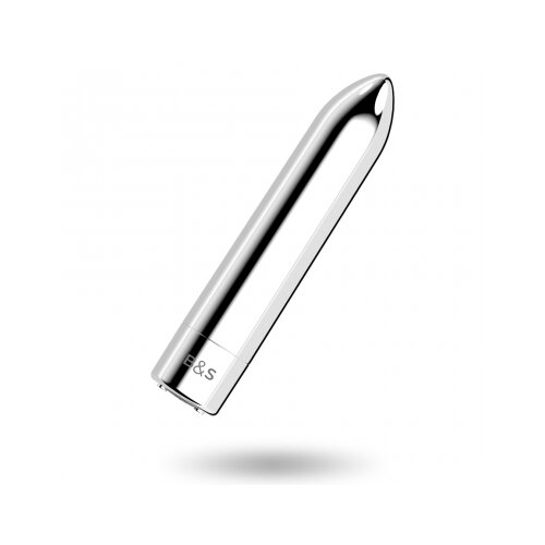 Black&Silver mini vibrator Kailan 2 Cene