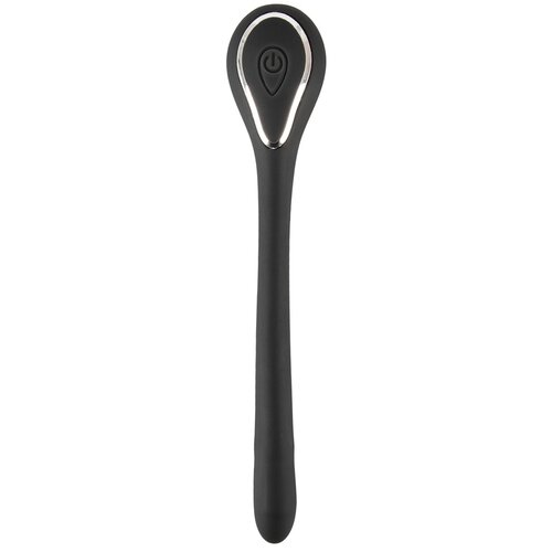 Penis Plug Vibrating Bendable Dilator 0555150 Black Slike