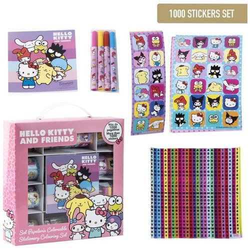 Hello Kitty Naljepnice and Friends, 1000 komada Slike