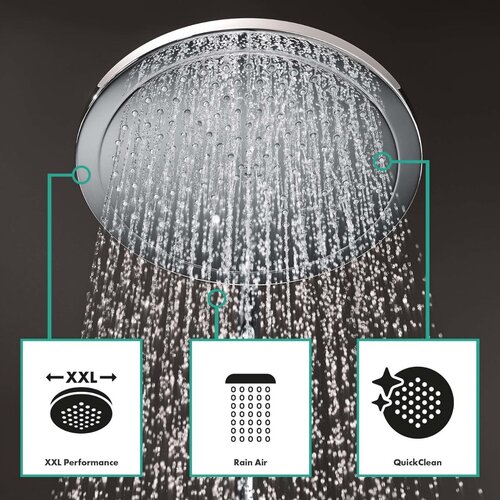 Hansgrohe 26791000 Croma Select S 280 stenska armatura s tu&amp;scaron; setom Slike