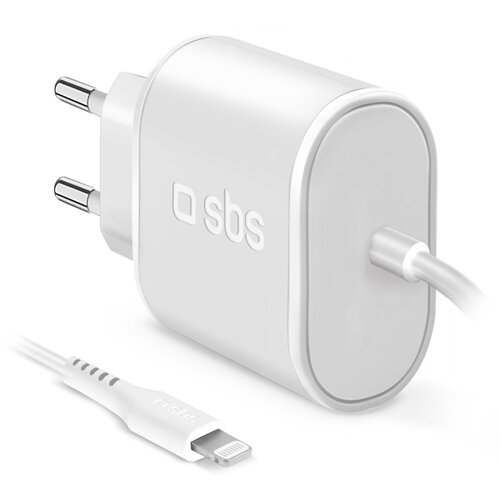Sbs Wall Charger Set 5 W Weiss Lightning Cene