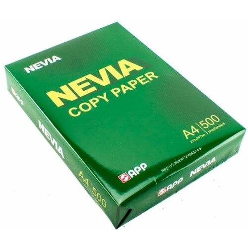 Papir Fotokopir A4/70g m2/500 Lista za laser, inkjet i fotokopir masine Ris papira NEVIA Slike