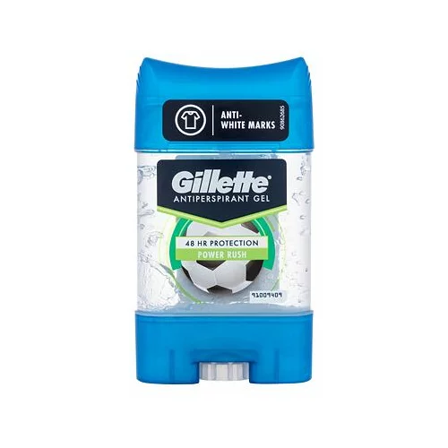 Gillette High Performance Power Rush 48h antiperspirant kremni deodorant 70 ml za moške