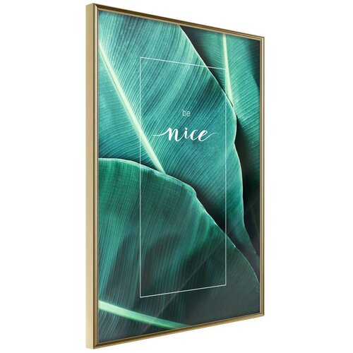  Poster - Banana Leaves with a Message (Green) 30x45 Cijene