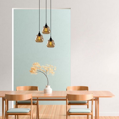 Opviq Gold - 031 GoldBlack Chandelier Slike