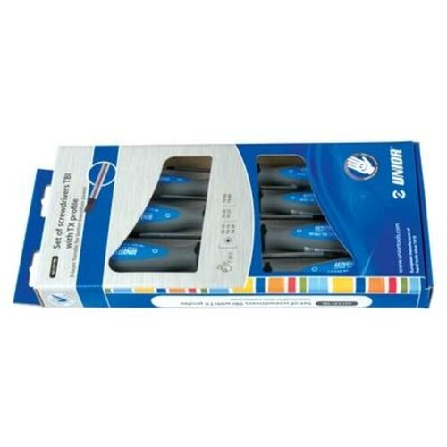 Unior TORX IZVIJAČ TX10-TX40 7 DEL TBI ROČAJ ART. 621CS7TBI Cene