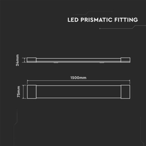  led svetiljka za fluorescentne cevi LED/50W/230V 4000K 150 cm bela Slike