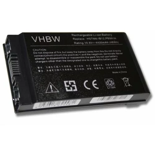 VHBW Baterija za HP Compaq NC4200 / NC4400 / Tablet PC TC-4200 / TC-4400, 4400 mAh