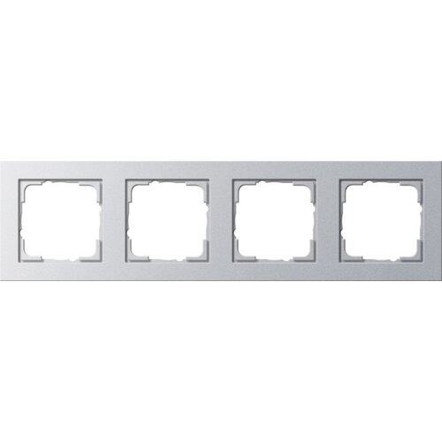Gira pokrovni okvir 4f.aluminij E2 021425, (20858293) Cene