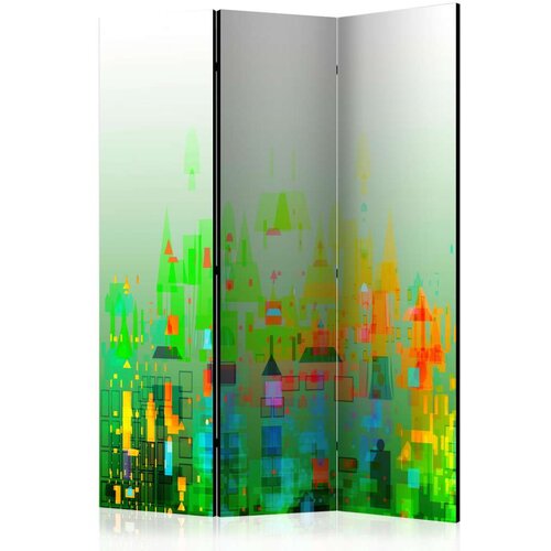  Paravan u 3 dijela - Abstract City [Room Dividers] 135x172 Cijene