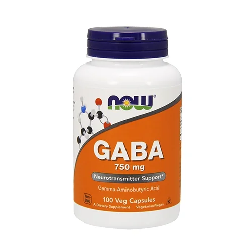 Now Foods Gaba 750mg (100 vcaps) Standard