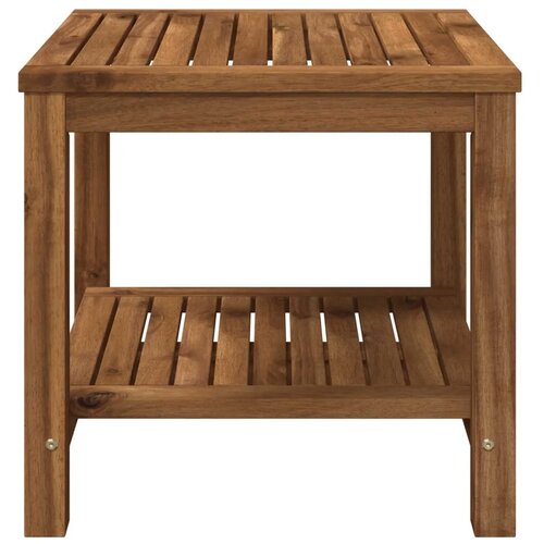  Stolić za kavu Prirodna 48 5 x 49 x 45 cm Čvrsto drvo akacije - Prirodna 48 5 x 49 x 45 cm Slike