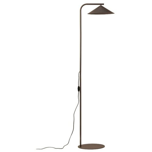 Micadoni Rjava kovinska stoječa svetilka (vi&amp;scaron;ina 160 cm) Nocte &amp;ndash; Slike