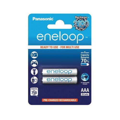 Panasonic Eneloop baterija AAA, 2 kos Cene