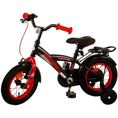 Volare dječji bicikl Thombike 12&amp;quot; crno-crveni Slike