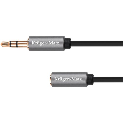  KRUGER&amp;amp;MATZ Produžni audio kabl 3.5mm (utikač na utičnicu), stereo, dužina 3 m, model KM1231 Slike