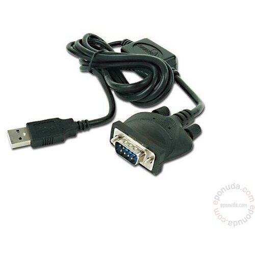 Gembird UAS111 USB RS232 DB9M/USB A PLUG 6FT adapter Slike
