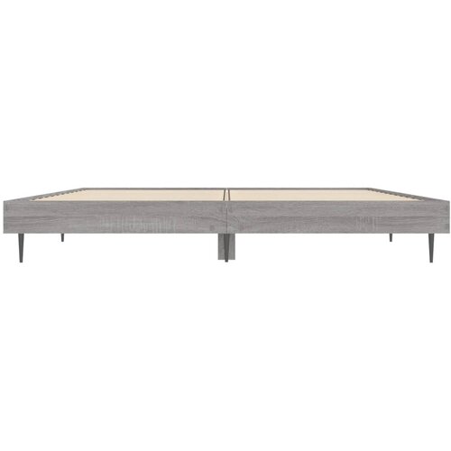  Okvir za krevet boja hrasta 120x190 cm od konstruiranog drva Slike