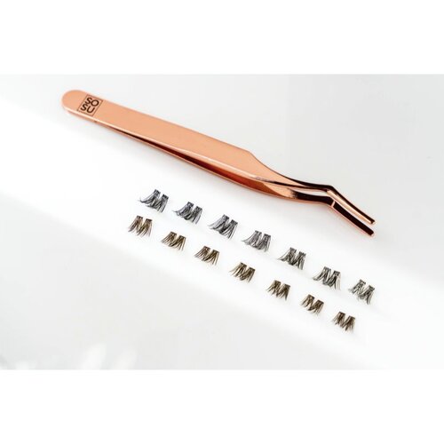 SOSU Cosmetics Hidden Agenda Undetectable Lashes samoljepljive pojedinačne trepavice 10mm Brown 16 kom Slike