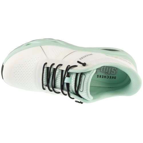 Skechers Nizke superge Slip-Ins: Uno Glide-Step Gratify - Glide Away Bela Slike