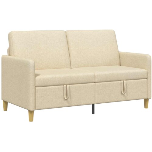 SOFA s pohranom Krem 152 x 78 x 87 cm Poliester Slike