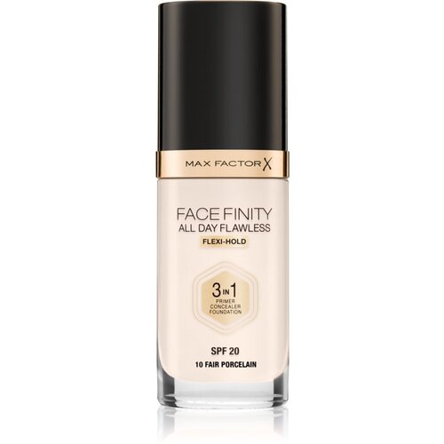 Max Factor Facefinity All Day Flawless SPF20 tekoča podlaga z uv zaščito 30 ml odtenek 10 Fair Porcelain Cene