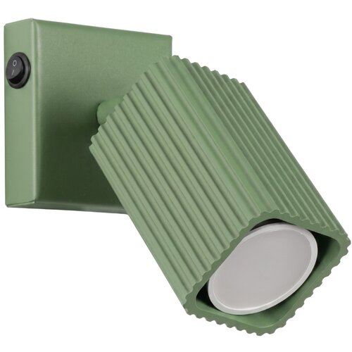 Sollux Lighting Stenska svetilka RAYO žajbljeva s stikalom, (5000499318) Cene