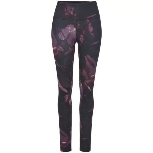 LASCANA ACTIVE Športne hlače lila / roza / črna