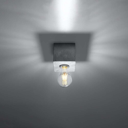 Sollux SL.0681 - Plafonsko svetlo ABEL 1xE27/60W/230V beton Slike