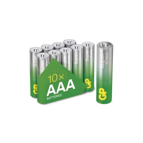  Baterija GP SUPER alkalna LR03 AAA 10PB 10/1 Cene