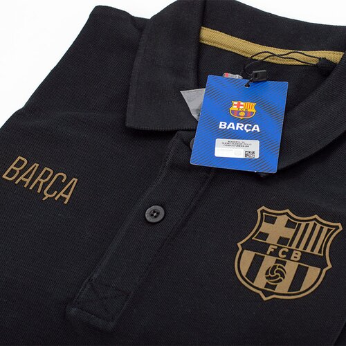  FC Barcelona Barca Gold polo majica Slike