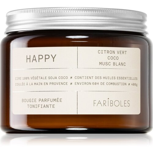 FARIBOLES Green Happy mirisna svijeća 400 g Cijene